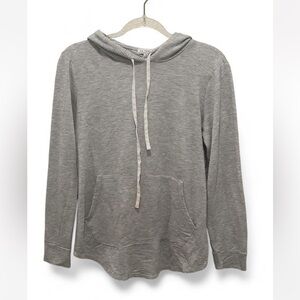 Gray Striped Women’s Hoodie